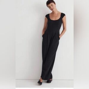 Madewell Seamed Wide Leg Jumpsuit